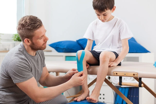 Pediatric physiotherapy